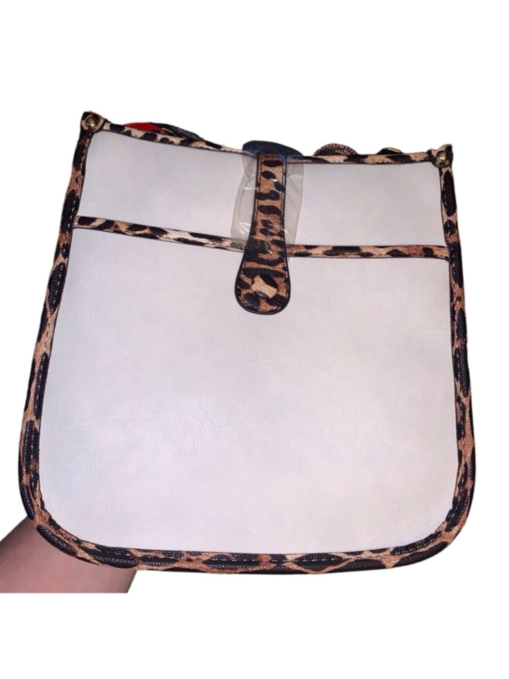 Montana West bucket bag leopard trim/straps - Picture 2 of 7
